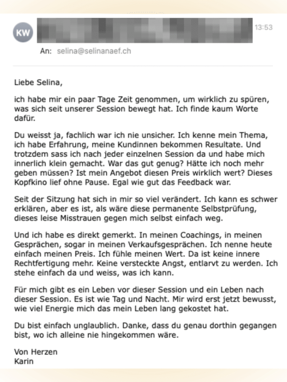 Testimonial Karin